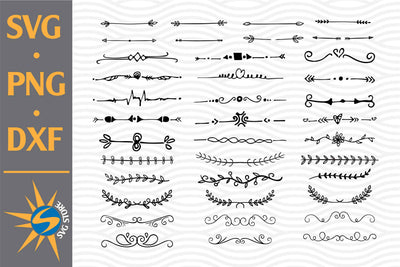 Divider SVG, PNG, DXF Digital Files Include SVG SVGStoreShop 