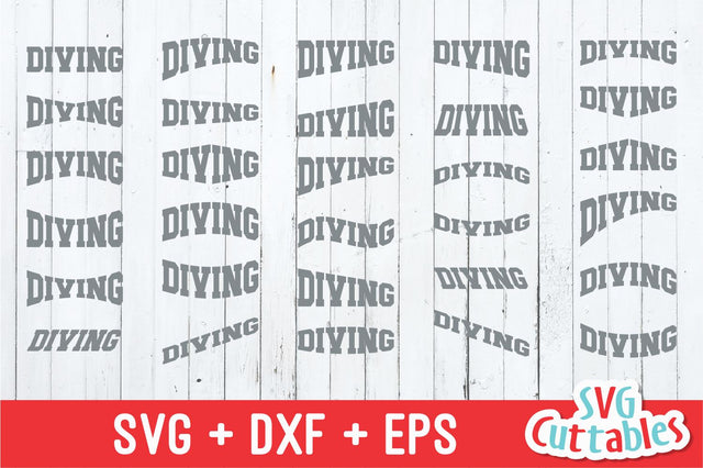 Diving Layouts SVG Svg Cuttables 
