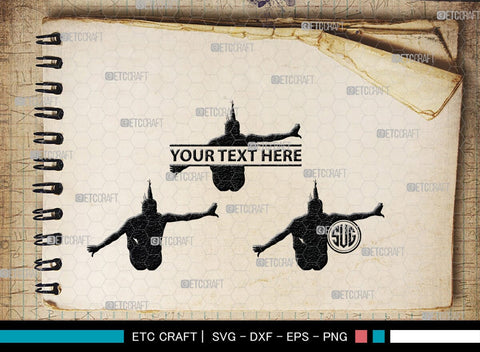 Diving Monogram, Diving Silhouette, Scuba Diving Svg, Diver Svg, Sports Svg, Swimming Pool Svg, SB00116 SVG ETC Craft 