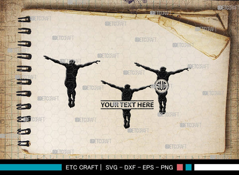 Diving Monogram, Diving Silhouette, Scuba Diving Svg, Diver Svg, Sports Svg, Swimming Pool Svg, SB00116 SVG ETC Craft 