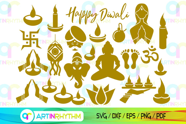 Diwali svg bundle SVG Artinrhythm shop 