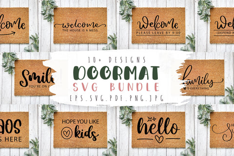 DIY Doormat SVG Bundle SVG dapiyupi store 