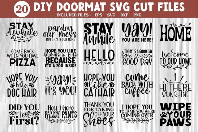 Diy Doormat SVG Bundle SVG SH_Tee store 