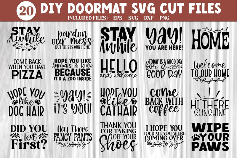 Diy Doormat SVG Bundle SVG SH_Tee store 