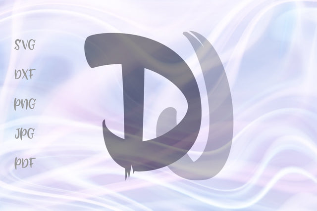 DJ Sign SVG, PNG, DXF, PDF, JPG SVG Digitals by Hanna 