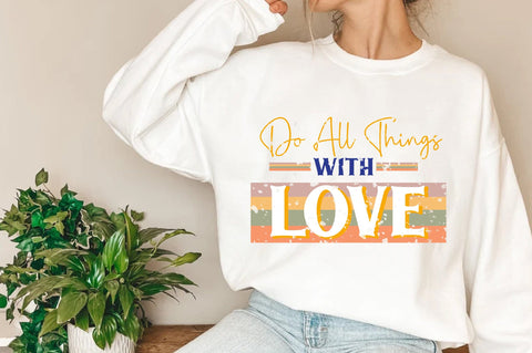 Do All Things With Love Christian Sublimation Sublimation Jagonath Roy 