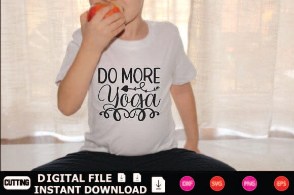 Do More Yoga SVG Shahin alam 