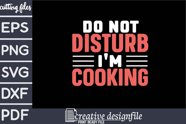 do not disturb i'm cooking SVG farhad farhad 