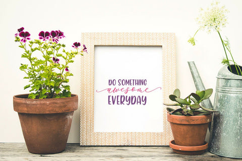 Do Something Awesome Everyday - SVG Cut Files SVG Creakokun Studio 