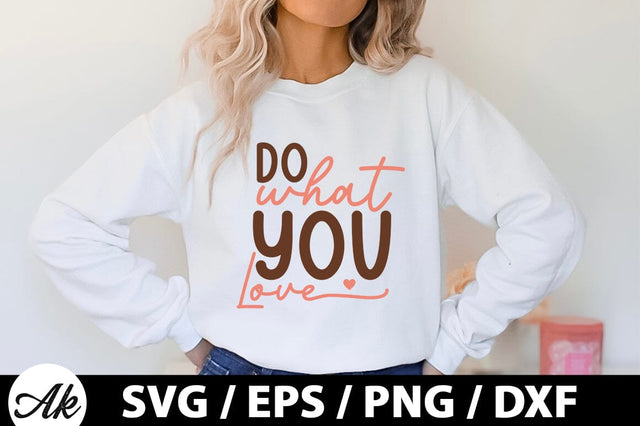 Do what you love Retro SVG SVG akazaddesign 