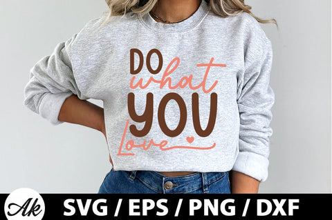 Do what you love Retro SVG SVG akazaddesign 
