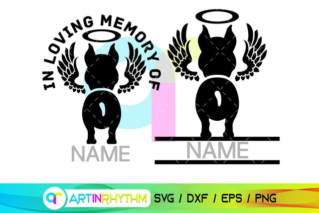 Doberman Pet Dog Memorial SVG SVG Artinrhythm shop 