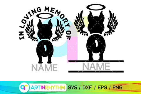 Doberman Pet Dog Memorial SVG SVG Artinrhythm shop 