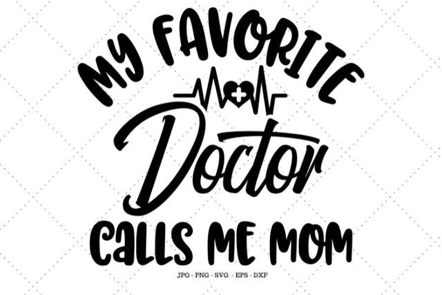 Doctor Mom Gift, Calls Me Mom, Grad Mom, Proud Mom, Gift from Daughter, Doctor Graduation, Mom of Doctor SVG SVG Digital Designer 