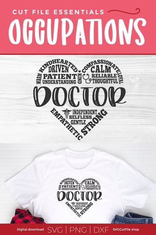 Doctor svg, a physician svg for Cricut and Silhouette crafters SVG SVG Cut File 