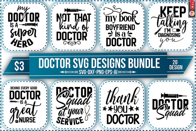 Doctor SVG Designs Bundle SVG Nbd161 