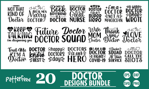 Doctor SVG Designs Bundle SVG PatternFeed8 