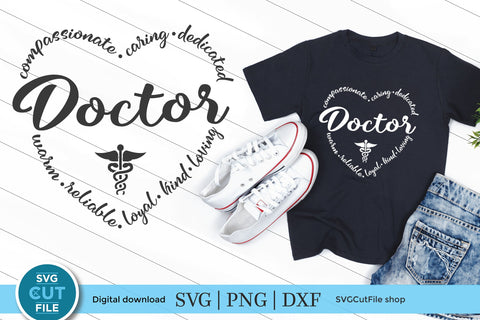 Doctor svg, Physician svg, MD svg SVG SVG Cut File 