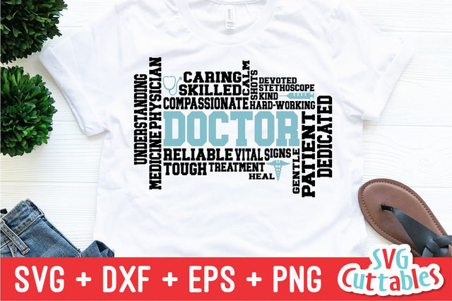 Doctor Word Art Svg Cuttables 