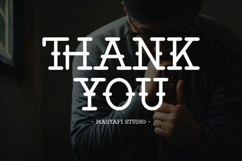 Doctrination - Modern Slab Serif Typeface Font Masyafi Studio 