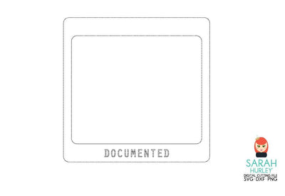 Documented Slide Frame SVG Sarah Hurley 