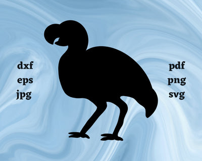 Dodo Bird SVG Cut File SVG Northern Light SVG 