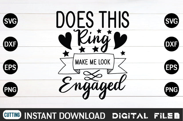 does ring make me look engaged svg SVG designer krishna 