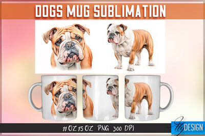 Dog 11 Oz | 15 Oz Mug Sublimation Sublimation Fly Design 