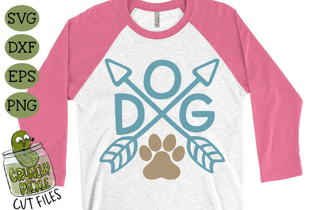 Dog Arrows SVG SVG Crunchy Pickle 