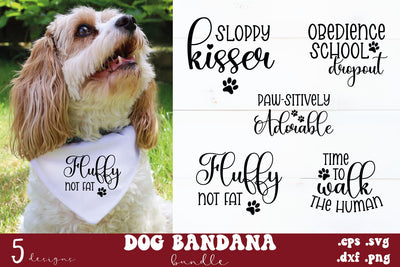 Dog Bandana Bundle | VIP Extended Use License SVG So Fontsy VIP Design Shop