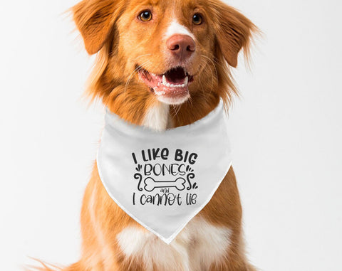 Dog Bandana SVG Bundle, 25 Designs, Funny Dog Bandana SVG Cut Files, Dog Quotes SVG, Live Love Woof SVG SVG HappyDesignStudio 