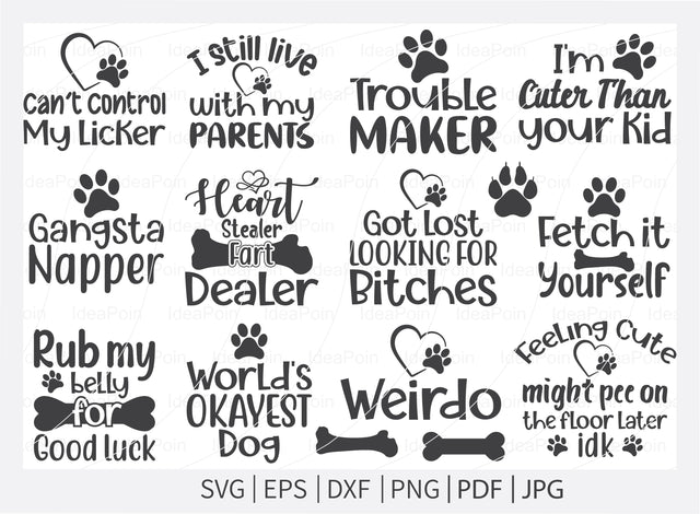 Dog Bandana svg, Dogs svg, Dog Bandana svg Bundle, Dog Shirt svg, Dog Life svg, Dog Bandana Designs, Dog Lover svg, Dog Mom svg, Dog quotes SVG Dinvect 