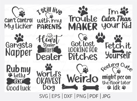 Dog Bandana svg, Dogs svg, Dog Bandana svg Bundle, Dog Shirt svg, Dog Life svg, Dog Bandana Designs, Dog Lover svg, Dog Mom svg, Dog quotes SVG Dinvect 