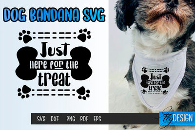 Dog Bandana SVG | Dogs SVG | Pet Lovers | Paws SVG Fly Design 