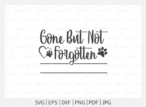 Dog Bereavement Bundle, Dog Bereavement Svg, Pet Dog Memorial SVG, Paw Print SVG, Dog Memorial SVG, Memorial Pet Svg, Pet Loss svg, Dog Los SVG Dinvect 