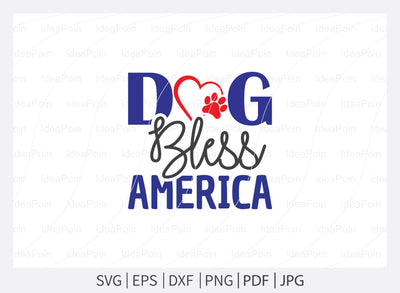 Dog Bless America svg, Patriotic Dog Bandanas svg, Dog Bandana Designs, Patriotic svg, 4th Of July svg, Dog Bandana svg, Dog svg Quotes, Dog Bandana Sayings svg SVG Dinvect 
