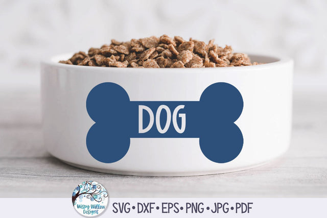 Dog Bone SVG SVG Wispy Willow Designs 