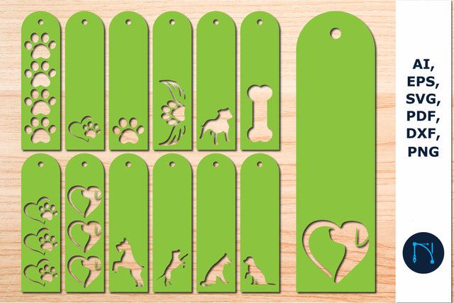 Dog Bookmarks Paper cut SVG bundle SVG MD JOYNAL ABDIN 