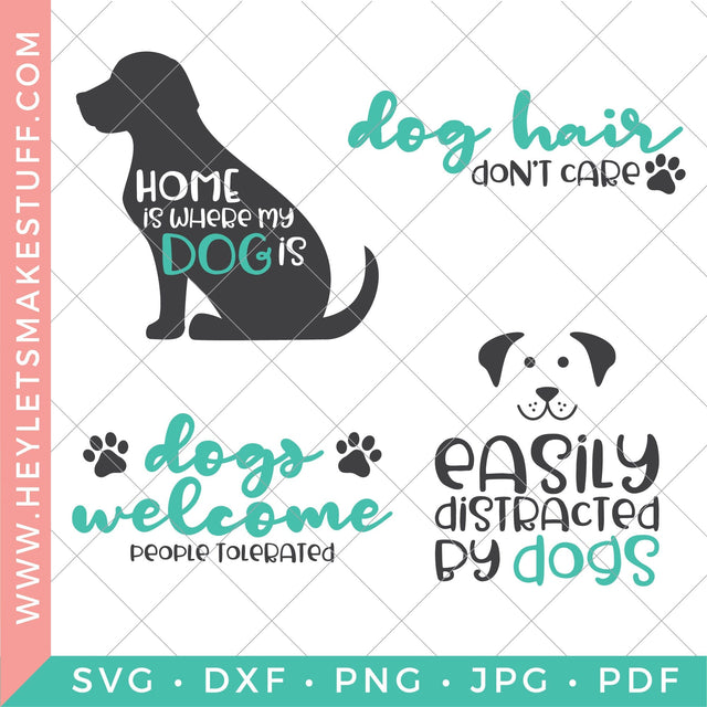 Dog Bundle SVG Hey Let's Make Stuff 