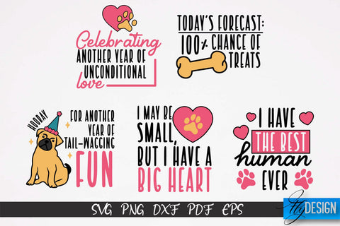 Dog Celebrations SVG Design | Dog SVG Quotes | Dog Celebration SVG Quotes v.1 SVG Fly Design 
