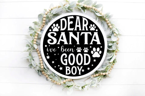 Dog Christmas Ornament SVG Bundle SVG DESIGNISTIC 