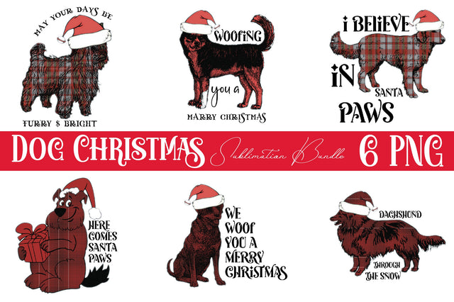 Dog Christmas Sublimation Bundle Sublimation Jagonath Roy 