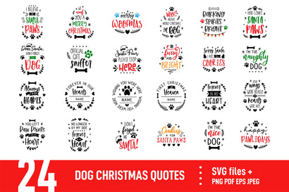 Dog Christmas svg bundle, Christmas dog memorial svg bundle SVG Katharina 