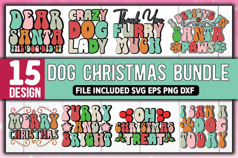 Dog Christmas SVG Bundle SVG Ariyan 