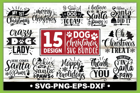 Dog Christmas SVG Bundle SVG Ariyan 