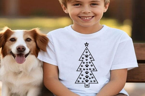 Dog Christmas Tree SVG Angelina750 