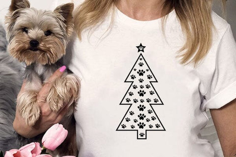 Dog Christmas Tree SVG Angelina750 