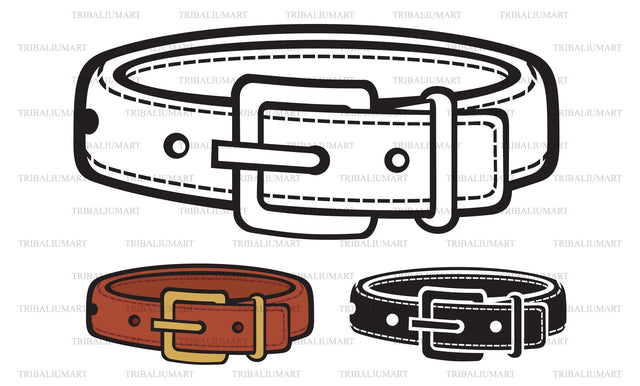 Dog collar SVG TribaliumArtSF 