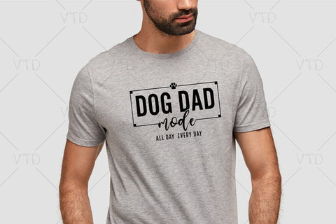 Dog Dad Mode Svg Png Files, Paw print svg, Love dogs png, Pet Svg, Pet memorial svg, Dog Lover Svg, Dad Shirt Svg, Dad Svg, Dog dad svg, cheer dad svg SVG DesignDestine 