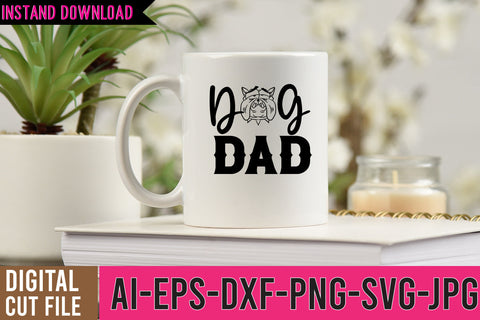Dog Dad SVG Cut File , Dog SVG Bundle SVG BlackCatsMedia 